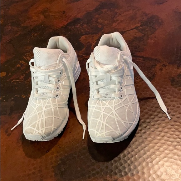 adidas Other - Adidas torsion white sneakers size 6